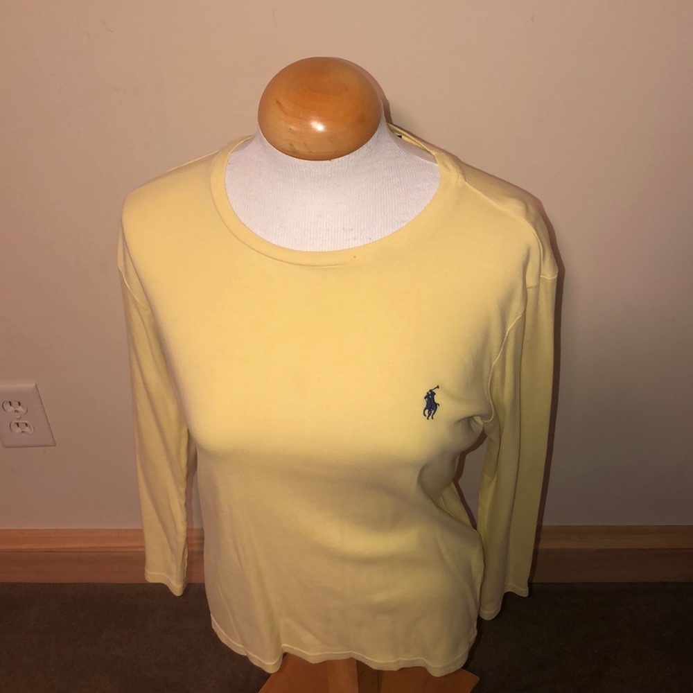 Yellow Polo Long sleeve
